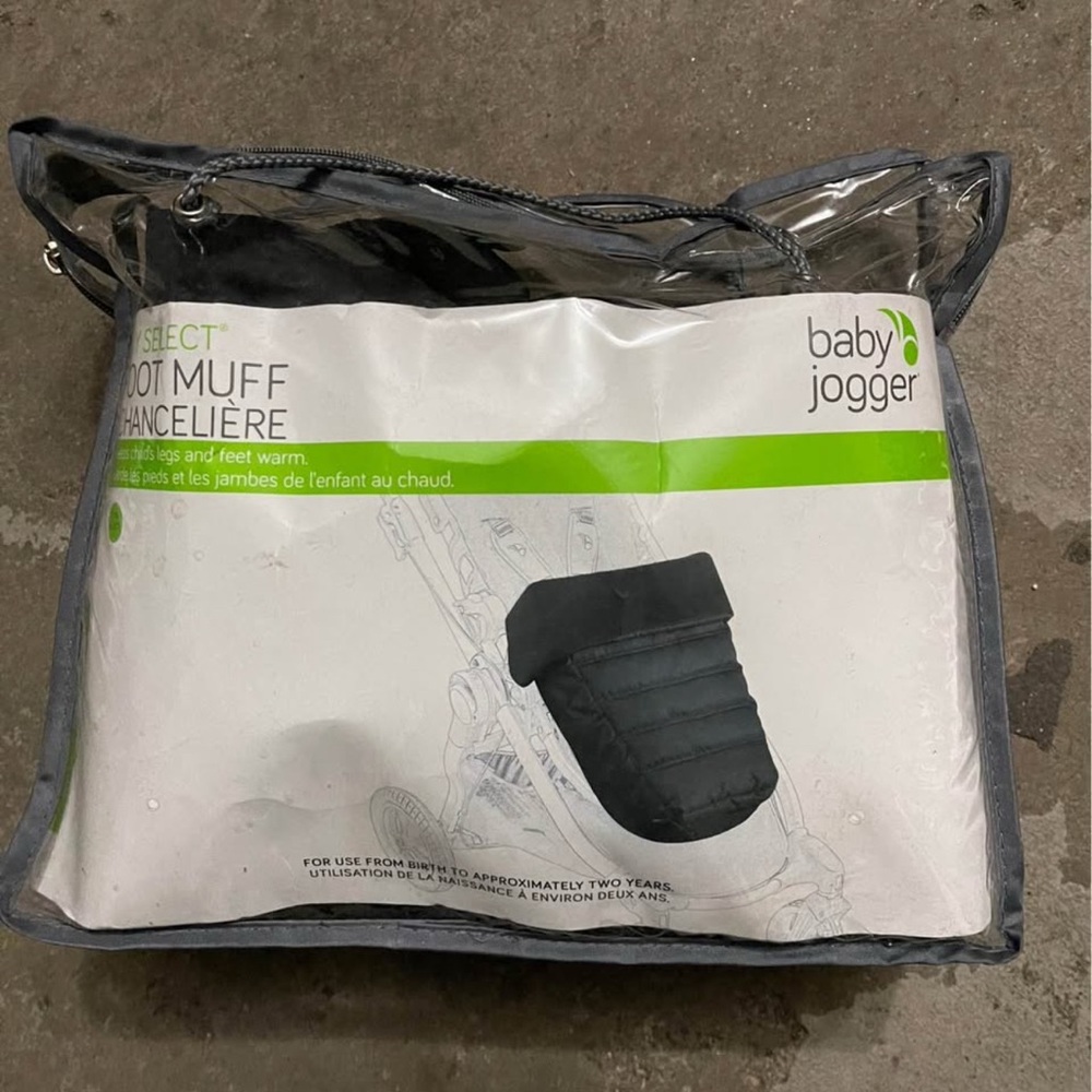 Baby Jogger Black Foot Muff